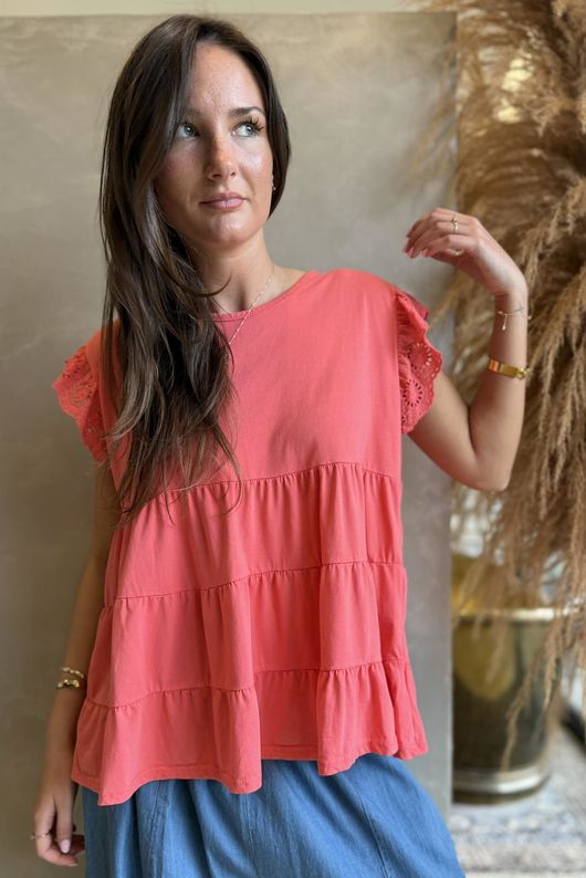 Classic Cotton Smock Tee Watermelon /11=